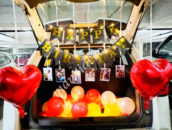 Birthday Car Dikki Decoration